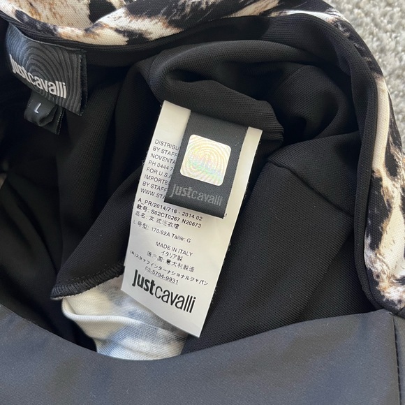 Just Cavalli Leopard Long Formal Dress Size L - Picture 10 of 14